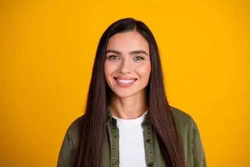 Straight smile